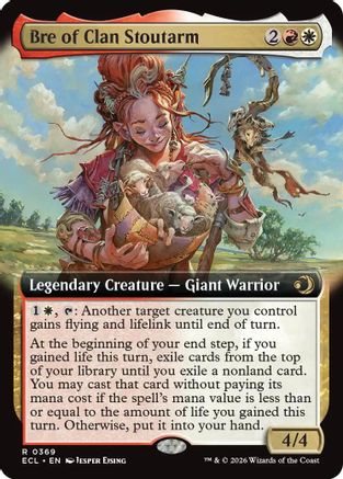 Bre of Clan Stoutarm (Extended Art)  [Foil]  (ECL-369) - [Lorwyn Eclipsed] - Trinity Hobby