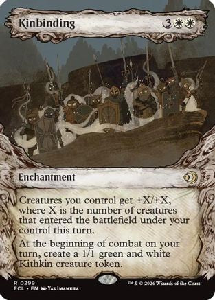 Kinbinding (Showcase)  (ECL-299) - [Lorwyn Eclipsed] - Trinity Hobby