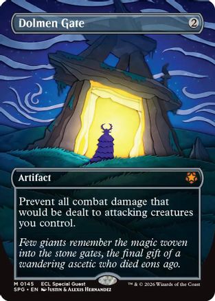 Dolmen Gate (Borderless)  [Foil]  (SPG-145) - [Special Guests] - Trinity Hobby