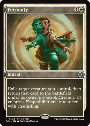 Personify  [Foil]  (PPECL-402) - [Promo Pack: Lorwyn Eclipsed] - Trinity Hobby