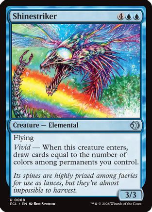 Shinestriker  [Foil]  (ECL-068) - [Lorwyn Eclipsed] - Trinity Hobby