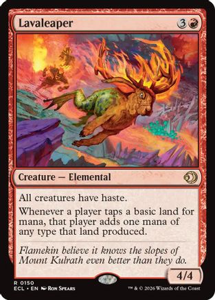 Lavaleaper  [Foil]  (ECL-150) - [Lorwyn Eclipsed] - Trinity Hobby