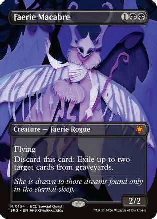 Faerie Macabre (Borderless)  [Foil]  (SPG-134) - [Special Guests]