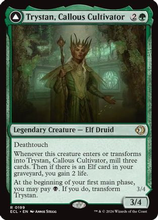 Trystan, Callous Cultivator  [Foil]  (ECL-199) - [Lorwyn Eclipsed] - Trinity Hobby