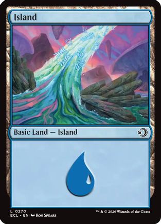 Island (0270)  (ECL-270) - [Lorwyn Eclipsed] - Trinity Hobby