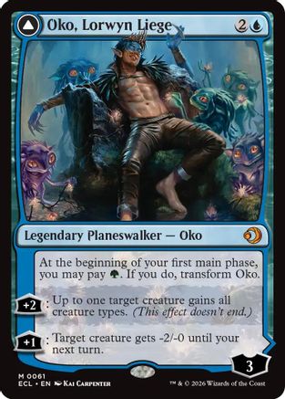 Oko, Lorwyn Liege  [Foil]  (ECL-061) - [Lorwyn Eclipsed] - Trinity Hobby