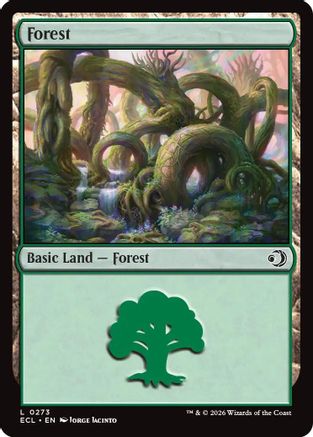 Forest (0273)  [Foil]  (ECL-273) - [Lorwyn Eclipsed] - Trinity Hobby