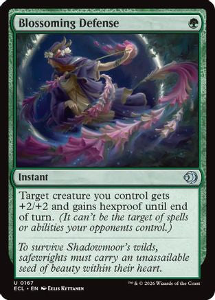 Blossoming Defense  [Foil]  (ECL-167) - [Lorwyn Eclipsed] - Trinity Hobby