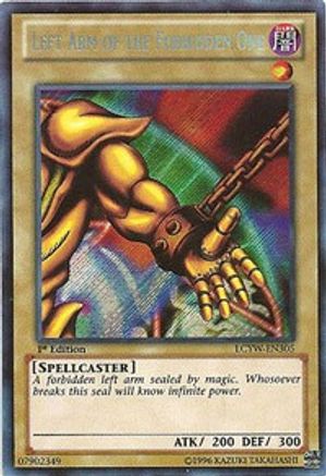 Left Arm of the Forbidden One [LCYW-EN305] Secret Rare - Trinity Hobby