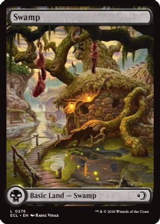Swamp (0276)  [Foil]  (ECL-276) - [Lorwyn Eclipsed] - Trinity Hobby