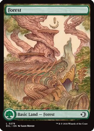 Forest (0278)  [Foil]  (ECL-278) - [Lorwyn Eclipsed] - Trinity Hobby