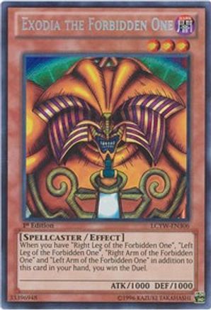 Exodia the Forbidden One [LCYW-EN306] Secret Rare - Trinity Hobby