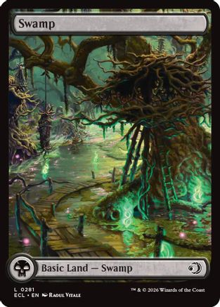 Swamp (0281)  (ECL-281) - [Lorwyn Eclipsed] - Trinity Hobby