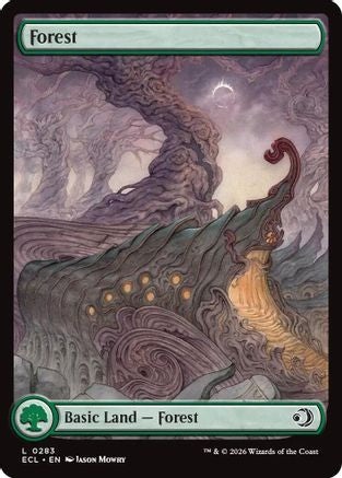 Forest (0283)  [Foil]  (ECL-283) - [Lorwyn Eclipsed]