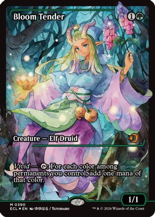 Bloom Tender (0390) (Showcase)  [Foil]  (ECL-390) - [Lorwyn Eclipsed] - Trinity Hobby