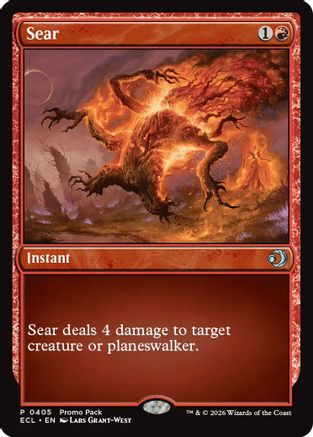 Sear  [Foil]  (PPECL-405) - [Promo Pack: Lorwyn Eclipsed] - Trinity Hobby