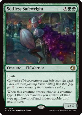 Selfless Safewright  [Foil]  (ECL-193) - [Lorwyn Eclipsed] - Trinity Hobby