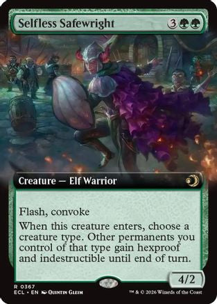 Selfless Safewright (Extended Art)  (ECL-367) - [Lorwyn Eclipsed] - Trinity Hobby