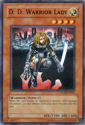 D.D. Warrior Lady [HL06-EN003] Ultra Rare - Trinity Hobby
