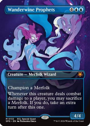 Wanderwine Prophets (Borderless)  [Foil]  (SPG-132) - [Special Guests] - Trinity Hobby