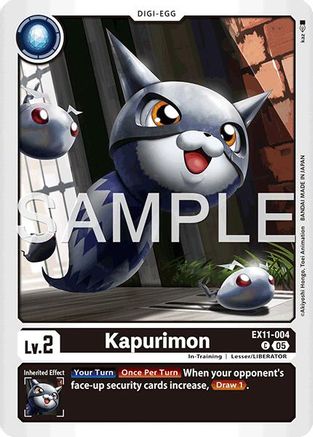 Kapurimon (EX11-004) - [Dawn of Liberator]