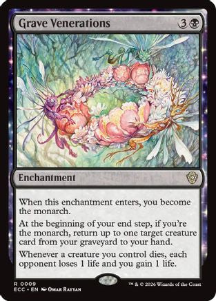 Grave Venerations  (ECC-009) - [Commander: Lorwyn Eclipsed] - Trinity Hobby