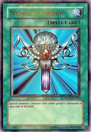 Monster Reborn [HL07-EN001] Parallel Rare - Trinity Hobby