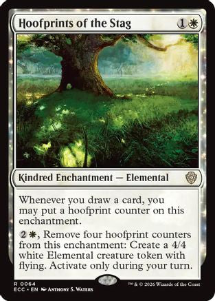Hoofprints of the Stag  (ECC-064) - [Commander: Lorwyn Eclipsed] - Trinity Hobby
