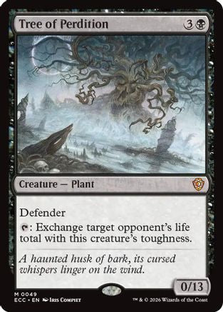 Tree of Perdition  (ECC-049) - [Commander: Lorwyn Eclipsed] - Trinity Hobby