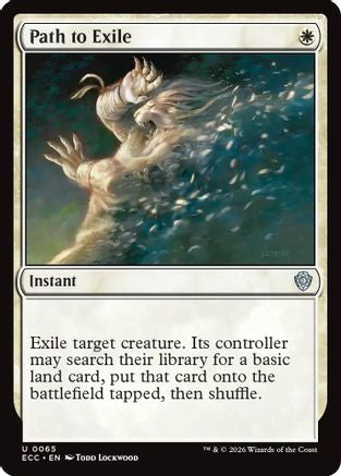 Path to Exile  (ECC-065) - [Commander: Lorwyn Eclipsed] - Trinity Hobby