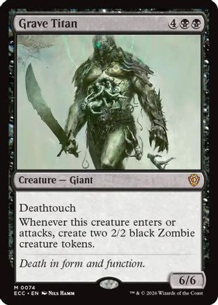 Grave Titan  (ECC-074) - [Commander: Lorwyn Eclipsed] - Trinity Hobby