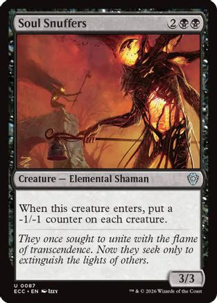 Soul Snuffers  (ECC-087) - [Commander: Lorwyn Eclipsed] - Trinity Hobby