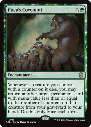 Puca's Covenant  (ECC-018) - [Commander: Lorwyn Eclipsed] - Trinity Hobby