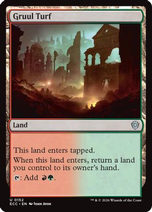 Gruul Turf  (ECC-152) - [Commander: Lorwyn Eclipsed] - Trinity Hobby