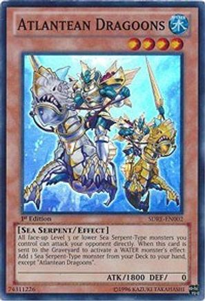 Atlantean Dragoons [SDRE-EN002] Super Rare - Trinity Hobby