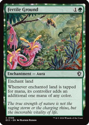 Fertile Ground  (ECC-106) - [Commander: Lorwyn Eclipsed] - Trinity Hobby