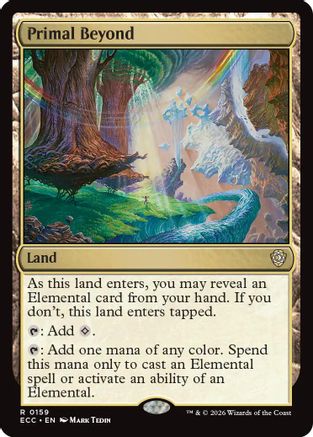 Primal Beyond  (ECC-159) - [Commander: Lorwyn Eclipsed] - Trinity Hobby