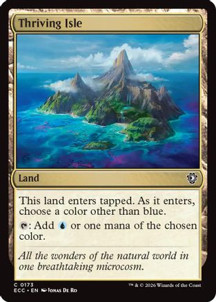 Thriving Isle  (ECC-173) - [Commander: Lorwyn Eclipsed] - Trinity Hobby