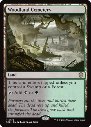 Woodland Cemetery  (ECC-176) - [Commander: Lorwyn Eclipsed] - Trinity Hobby