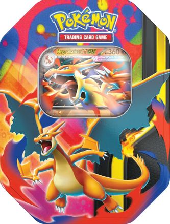 Mega Charizard Tin (Mega Charizard Y) - Trinity Hobby