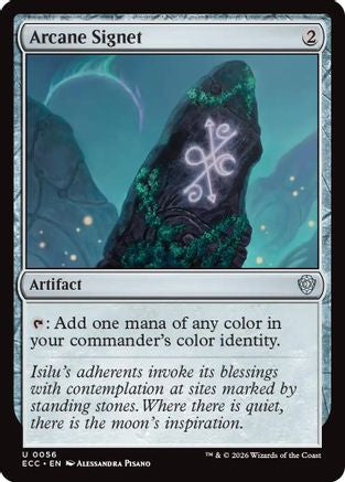 Arcane Signet (0056)  (ECC-056) - [Commander: Lorwyn Eclipsed] - Trinity Hobby