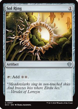 Sol Ring (0057)  (ECC-057) - [Commander: Lorwyn Eclipsed] - Trinity Hobby