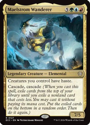 Maelstrom Wanderer  (ECC-127) - [Commander: Lorwyn Eclipsed] - Trinity Hobby