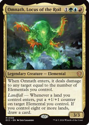 Omnath, Locus of the Roil  (ECC-130) - [Commander: Lorwyn Eclipsed] - Trinity Hobby