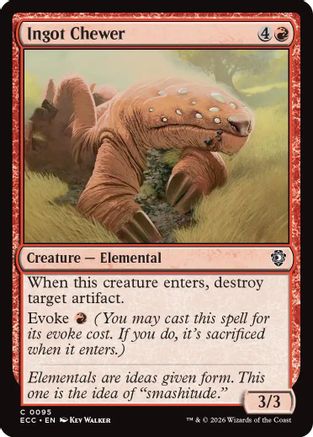 Ingot Chewer  (ECC-095) - [Commander: Lorwyn Eclipsed] - Trinity Hobby