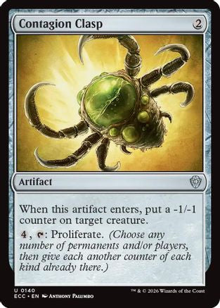 Contagion Clasp  (ECC-140) - [Commander: Lorwyn Eclipsed] - Trinity Hobby