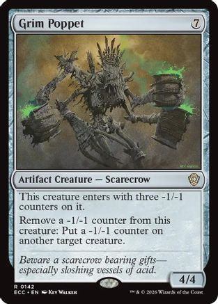 Grim Poppet  (ECC-142) - [Commander: Lorwyn Eclipsed] - Trinity Hobby