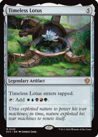 Timeless Lotus  (ECC-143) - [Commander: Lorwyn Eclipsed] - Trinity Hobby