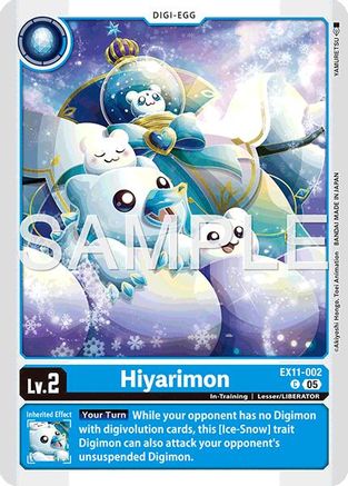 Hiyarimon (EX11-002) - [Dawn of Liberator] - Trinity Hobby