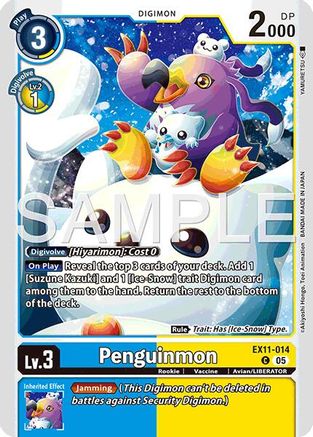 Penguinmon (EX11-014) - [Dawn of Liberator] - Trinity Hobby